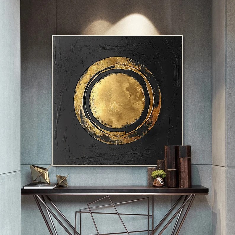 Gold Canvas Art #ABSI19