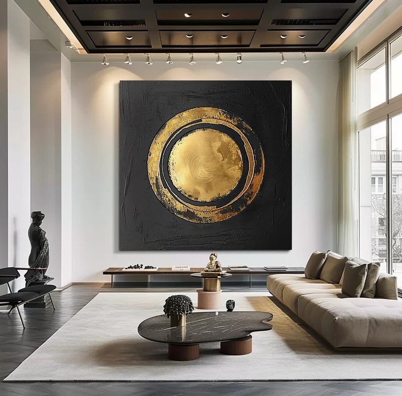 Gold Canvas Art #ABSI19