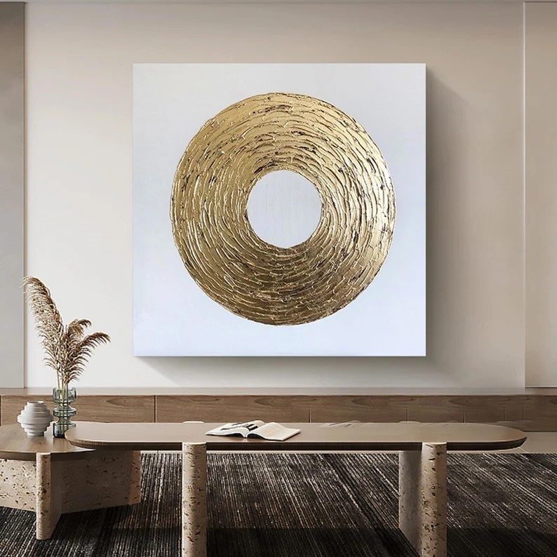 Gold Textured Art #ABSI24
