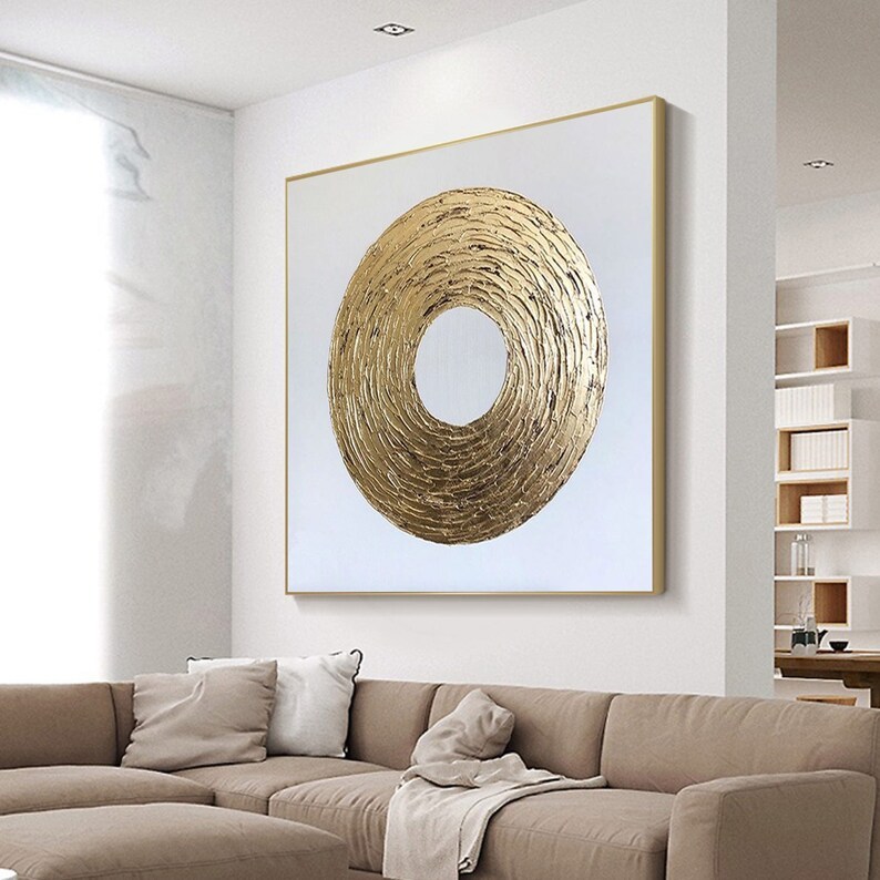 Gold Textured Art #ABSI24