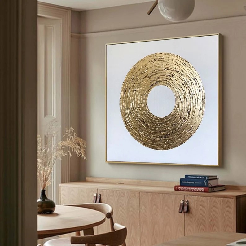 Gold Textured Art #ABSI24