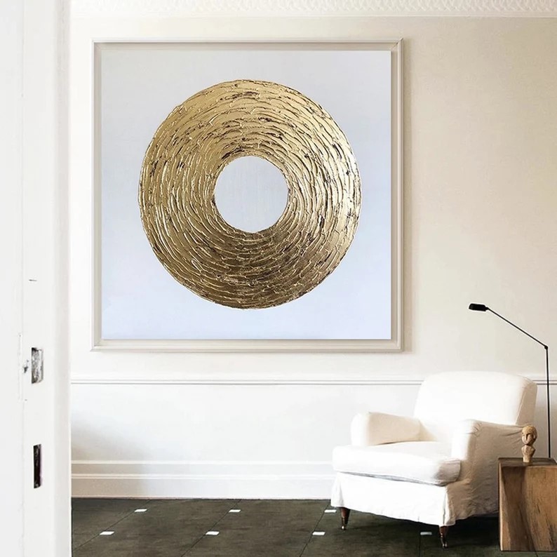 Gold Textured Art #ABSI24