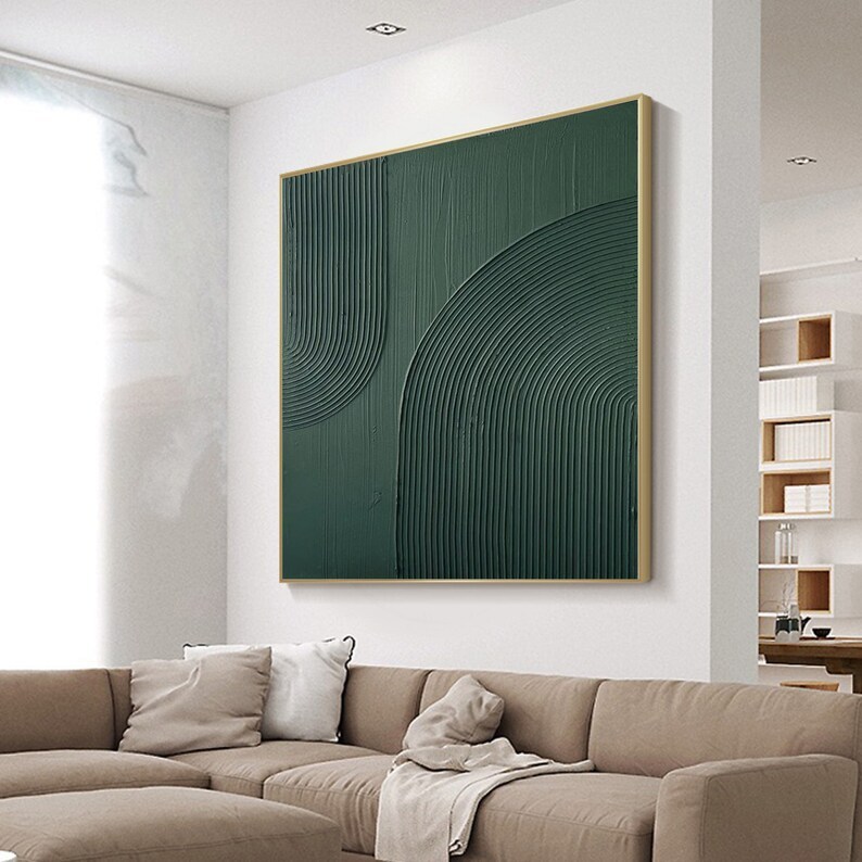 Green Canvas Art #ABSI29