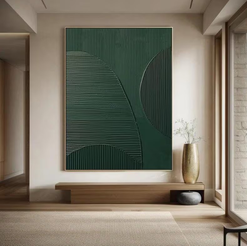 Green Wall Art #ABSI31