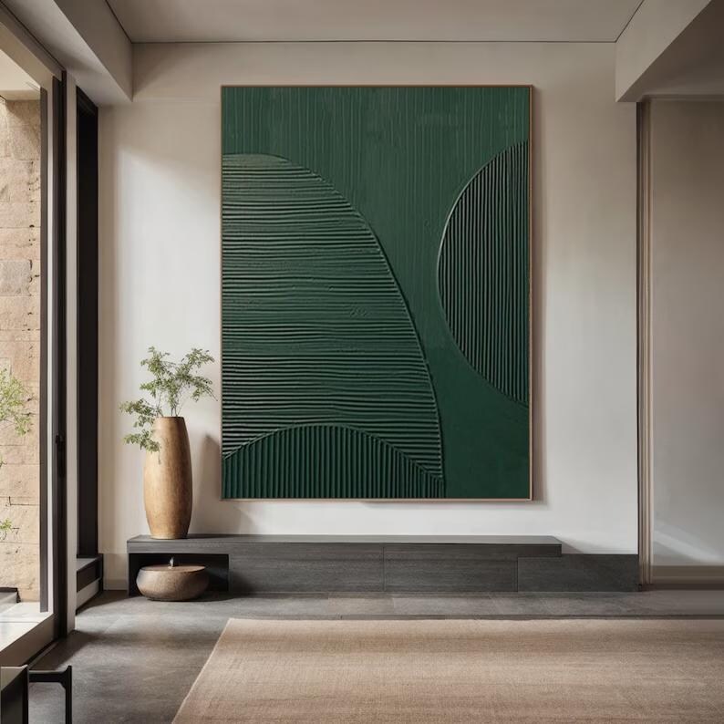 Green Wall Art #ABSI31