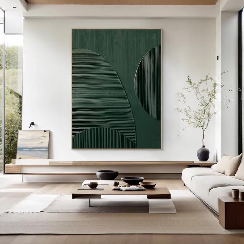 Green Wall Art #ABSI31