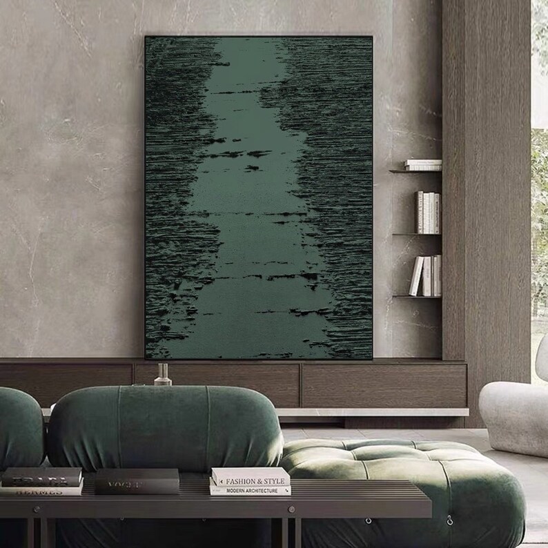 Green Abstract Art #ABSI32