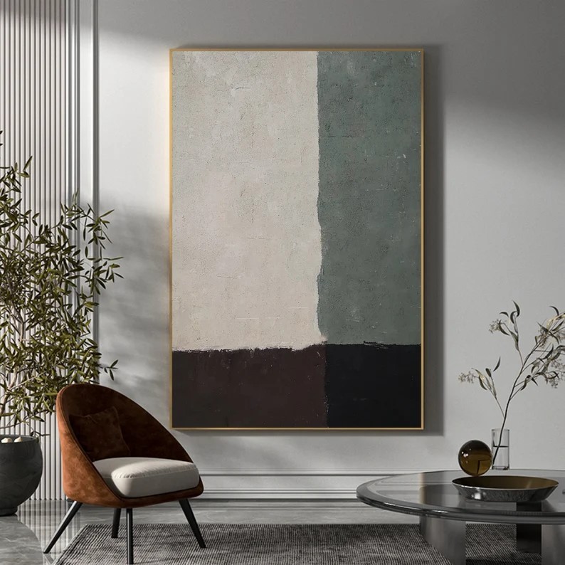 Green Minimalist Art #ABSI38