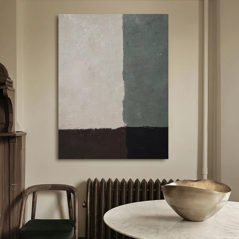 Green Minimalist Art #ABSI38
