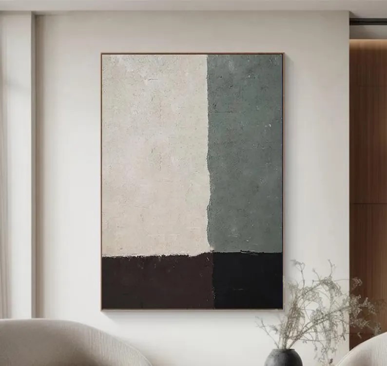 Green Minimalist Art #ABSI38