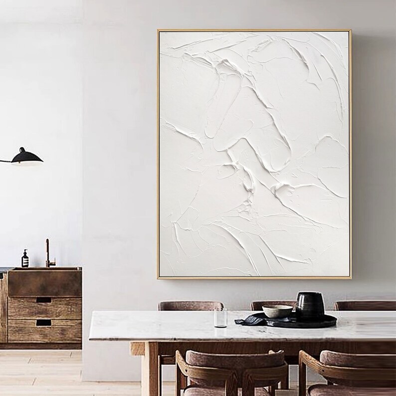 Textured White Art #ABSI43