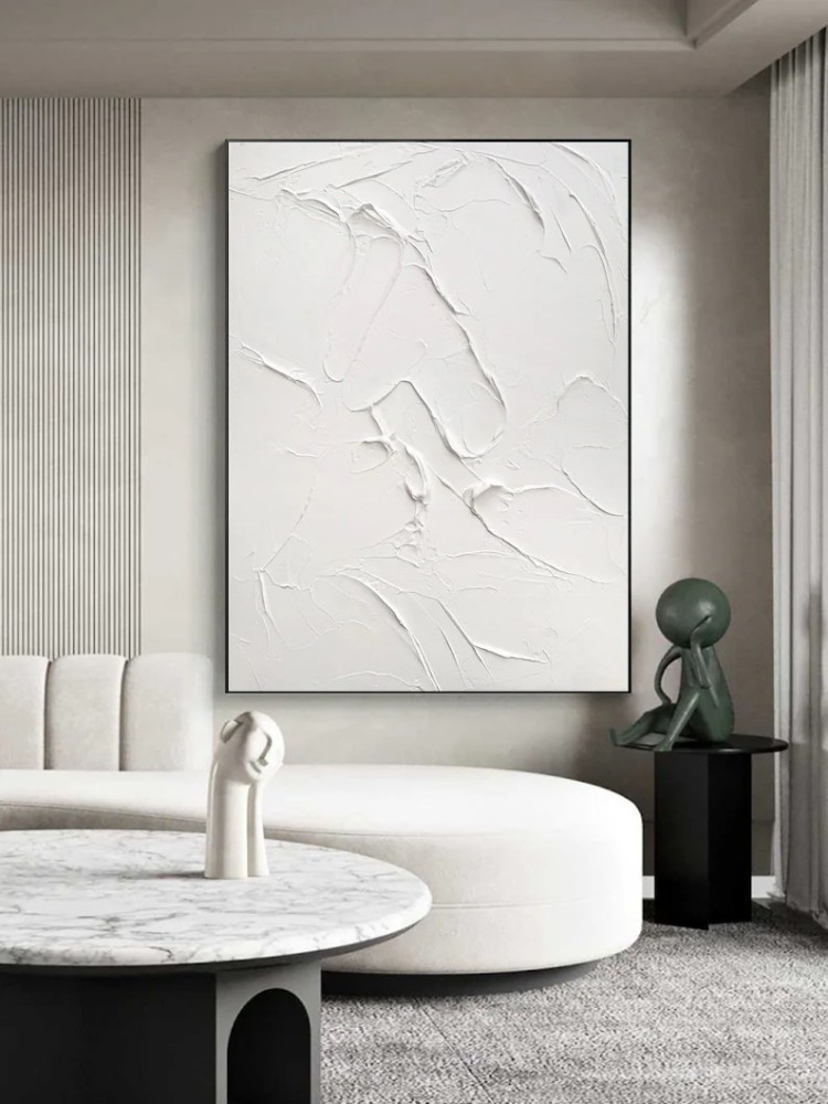 Textured White Art #ABSI43