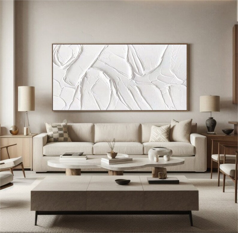 Textured White Art #ABSI59