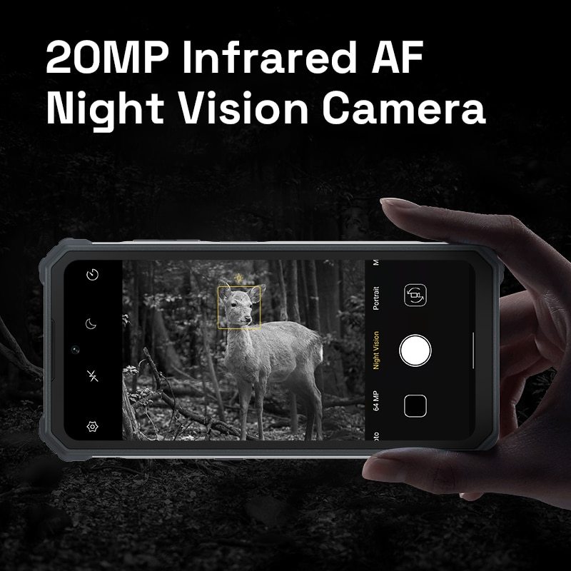 IIIF150 R2022 Rugged Phone 6.78'' FHD+90Hz Display 8GB+256GB G95 Octa Core 64MP+20MP Night Vision Smartphone Celular Cellphone