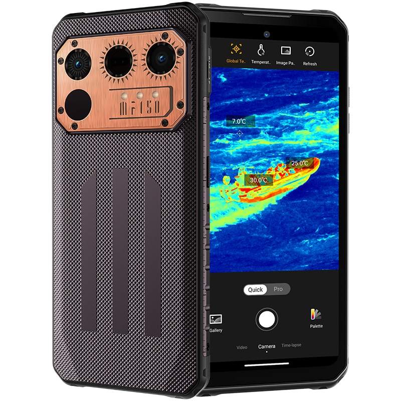 [World Premiere] IIIF150 Raptor Rugged Smartphone Thermal Imaging 6.8'' 120Hz 10000mAh 12GB+256GB 108MP UltraThin Rugged Celular