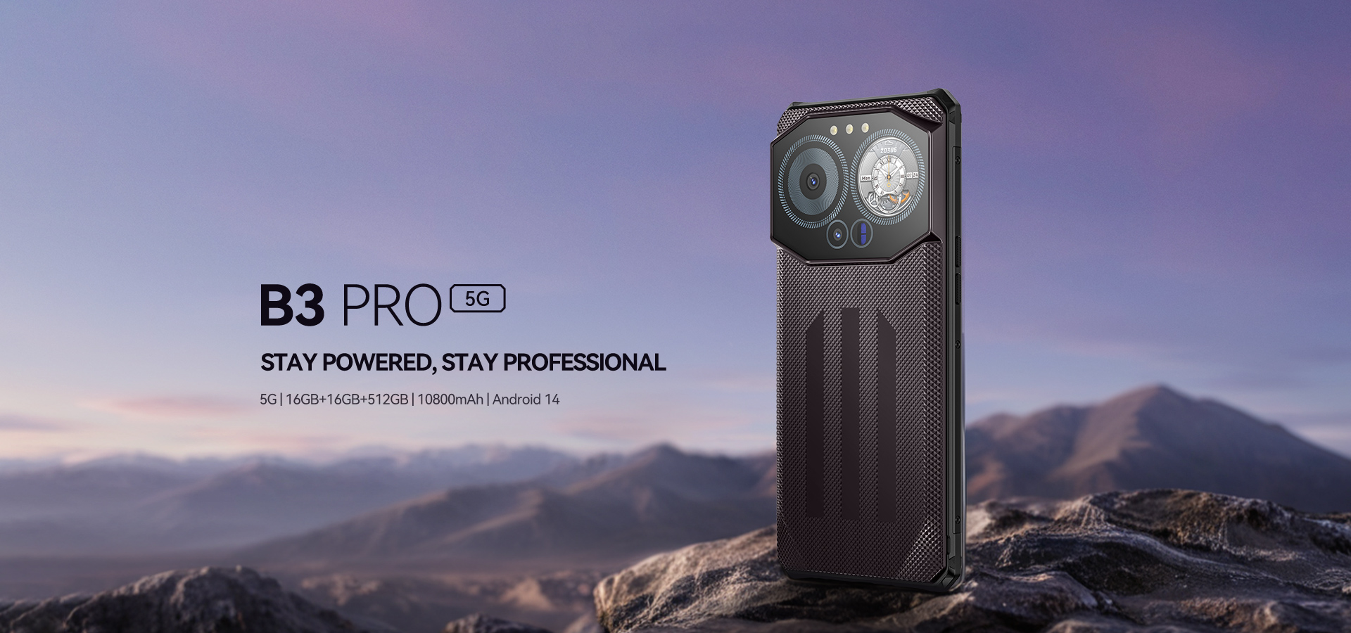美品 IIIF150 B3 Pro 5G Sandstone Purple iiiF150 B3 Pro - 16GB/512GB - Sandstone Purple - Teléfono
