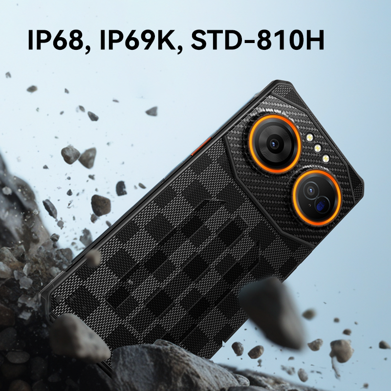 IIIF150 Air3 Rugged Phone MTK Helio G96 Chip 6.6inch 90Hz Display 24GB+512GB 100MP Main Camera 5500mAh Battery 10.55mm Ultra Thin Rugged Smartphone