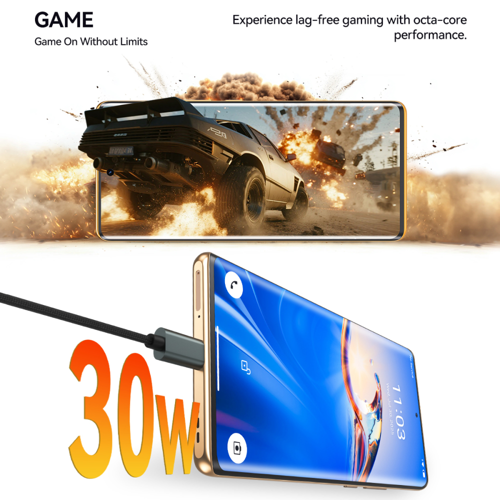 IIIF150 Action 15 Pro Smartphone Smart Sub-Screen 6.78" FHD+ 3D AMOLED Display 5100mAh IP68 IP69K Waterproof Anti-drop Phone