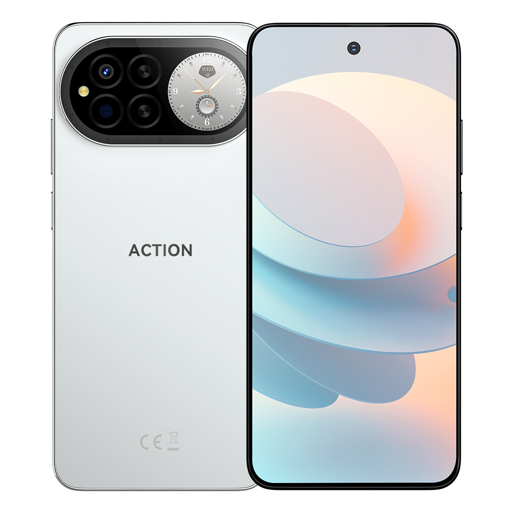 IIIF150 Action 15 Smartphone Dual Screen Design 24GB RAM 256GB ROM 6.67" HD+ 90Hz Display 5100mAh IP68 IP69K