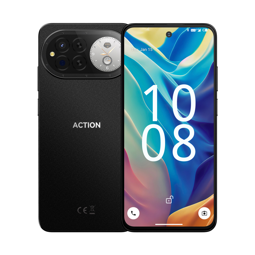 IIIF150 Action 15 Smartphone Dual Screen Design 6GB RAM 256GB ROM 6.67" HD+ 90Hz Display 5100mAh IP68 IP69K