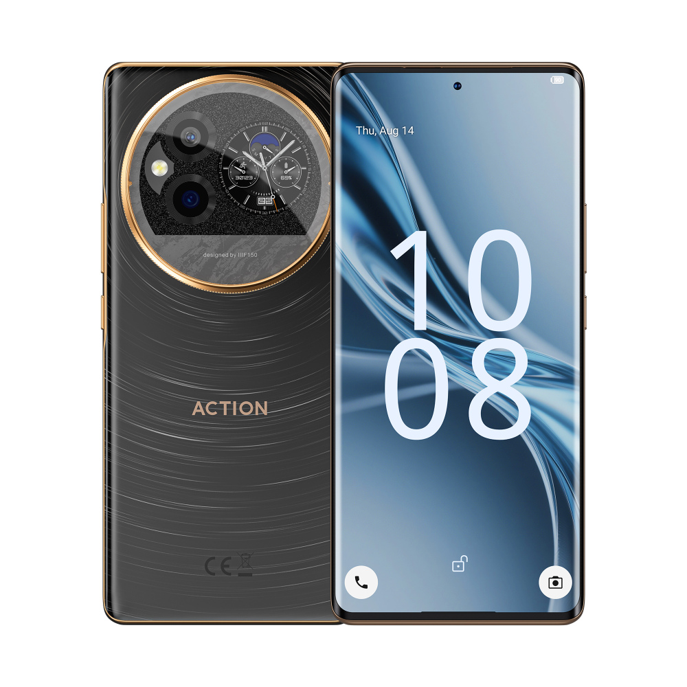 IIIF150 Action 15 Pro Smartphone Smart Sub-Screen 6.78" FHD+ 3D AMOLED Display 5100mAh IP68 IP69K Waterproof Anti-drop Phone