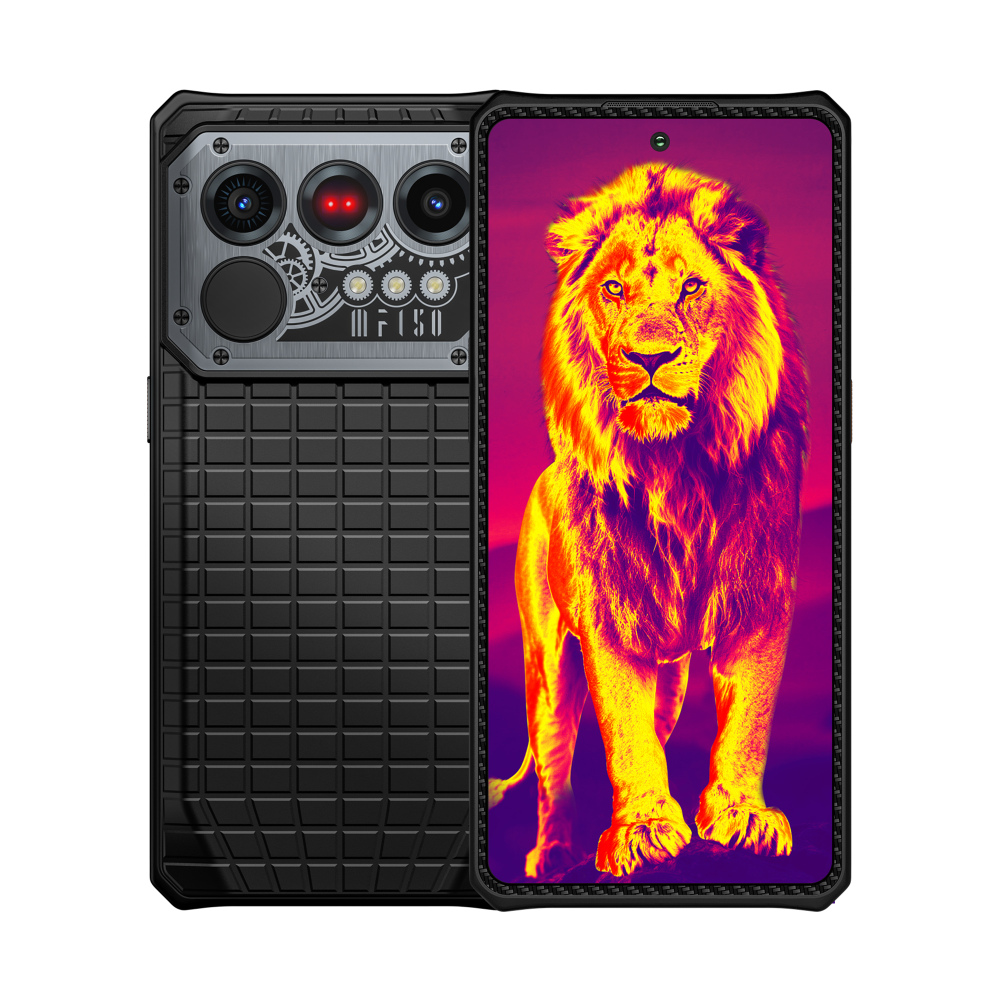 IIIF150 Raptor 5G Rugged Phone MediaTek Dimensity 7050 5G Chip 6.78inch Flexible 120Hz FHD+ AMOLED Display 16GB+512GB 10000mAh Battery 65W GaN Fast Charge 50MP Main Camera Supports thermal imaging Smartphone