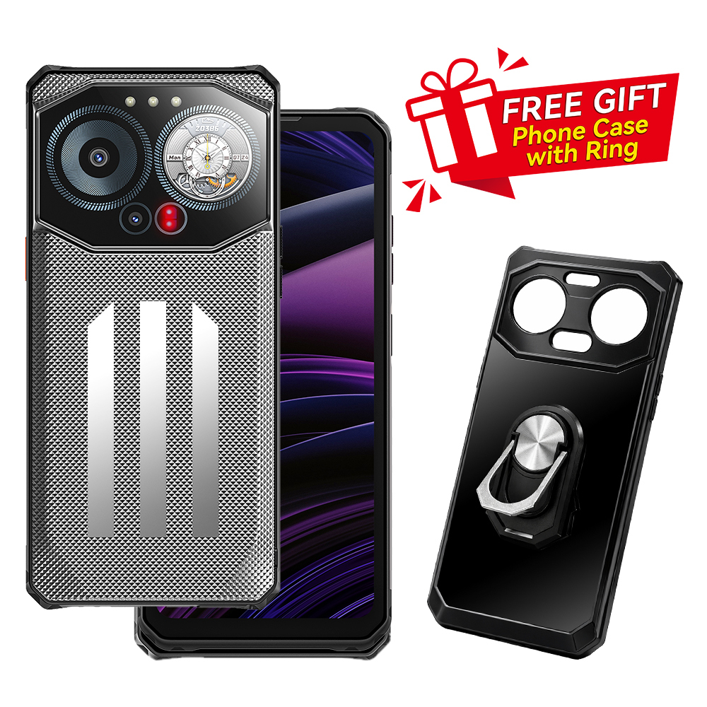 IIIF150 B3 Rugged Phone Helio G96 Chip 6.6-inch 90Hz Display 8GB+256GB 10800mAh Battery 30W Fast Charge 100MP Main Camera 20MP Night Version Rear Display Smartphone