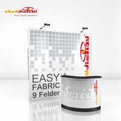 Easy Fabric Pop up Straight 3x3 With Side