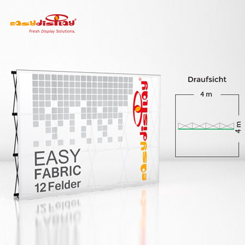 Easy Fabric Pop up Straight 4x3