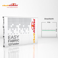 Easy Fabric Pop up Straight 4x3