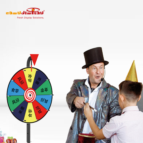 45cm Fortune spinning prize wheel Tabletop 18inch