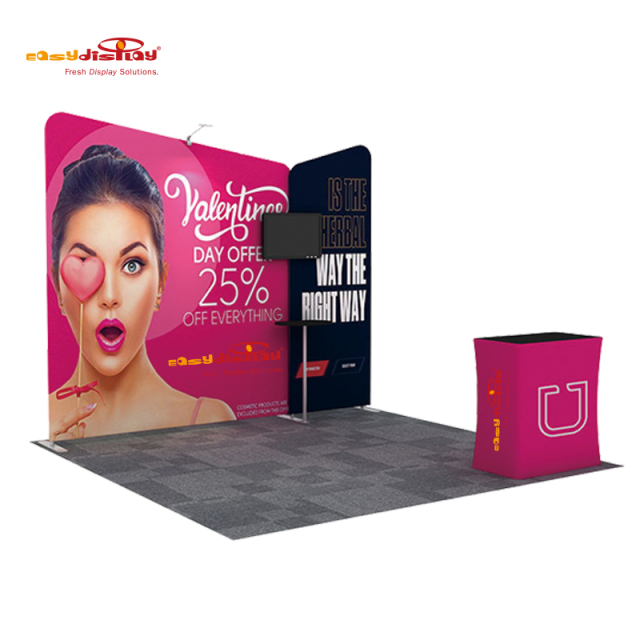 10FT Exhibition Booth Solutions 3x3-1