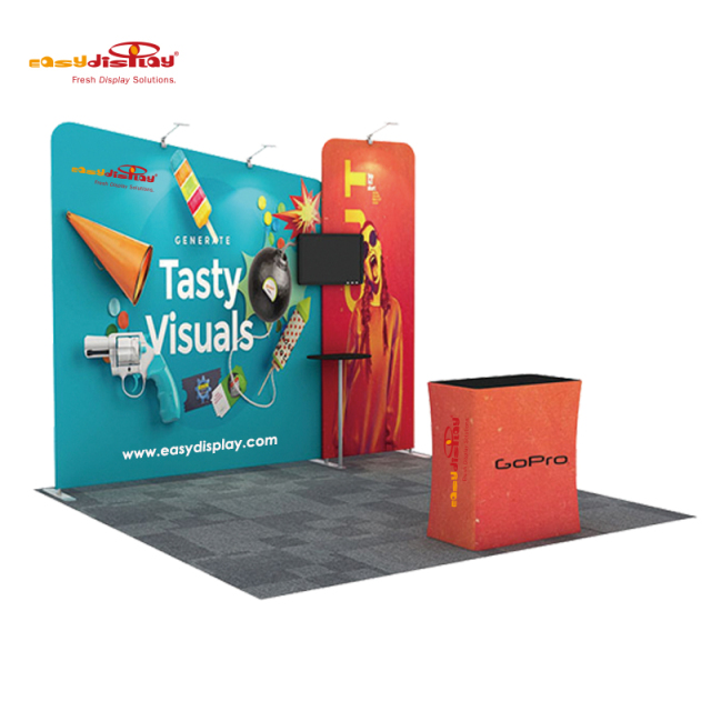 10FT Exhibition Booth Solutions 3x3-1