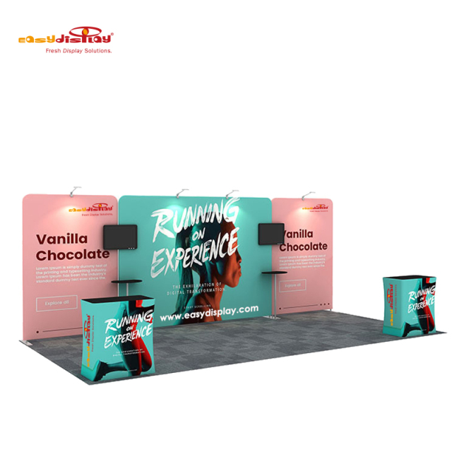 20FT Exhibition Booth Solutions 6x3-6