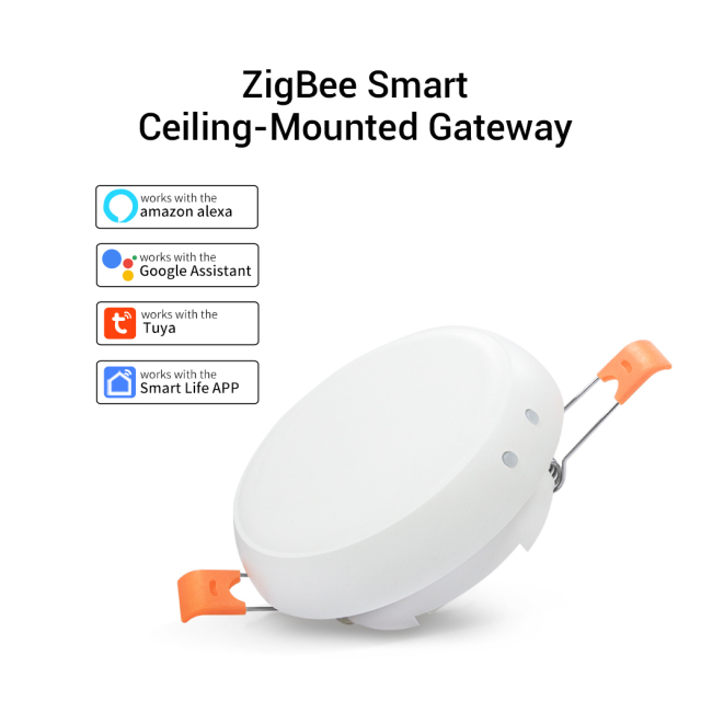 Zigbee Smart Ceiling-Mounted Gateway