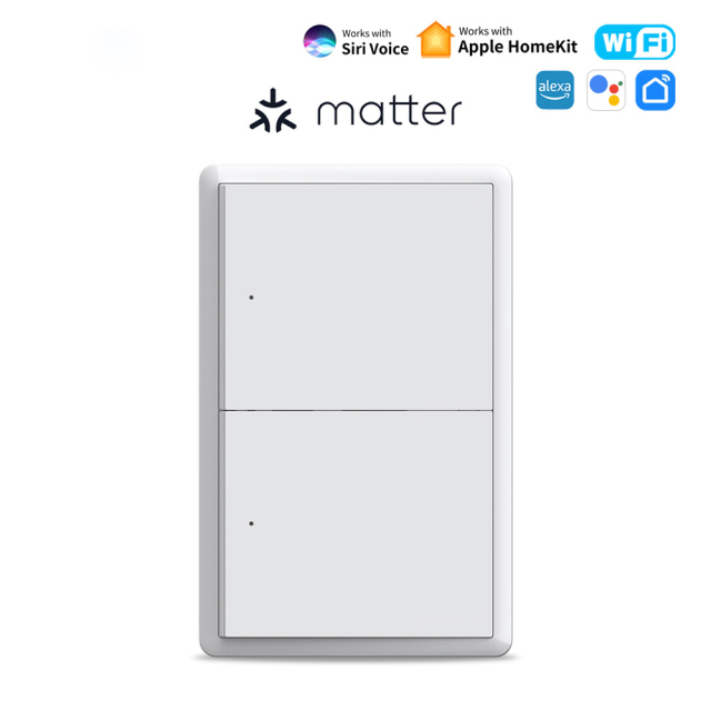 Matter Wifi US Smart Push Switch