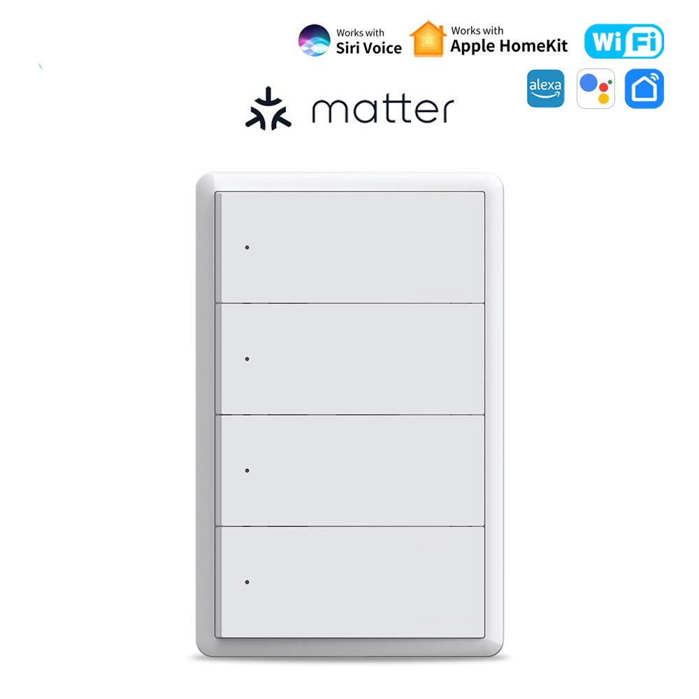 Matter Wifi US Smart Push Switch