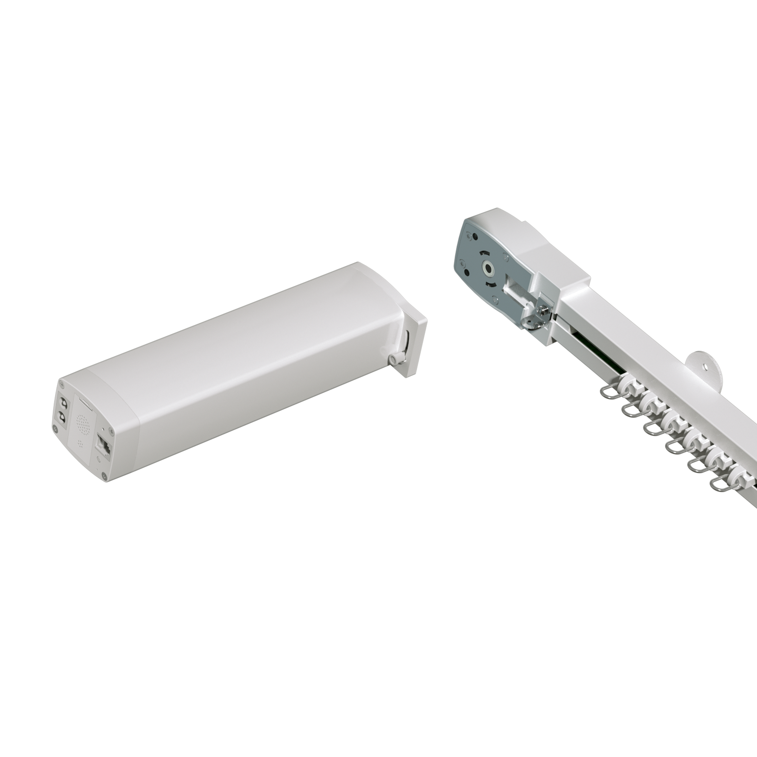 Doormacurtain Smart Curtain Motor & Track Bundle | 2Nm High Torque, App & Voice Control, Custom Length