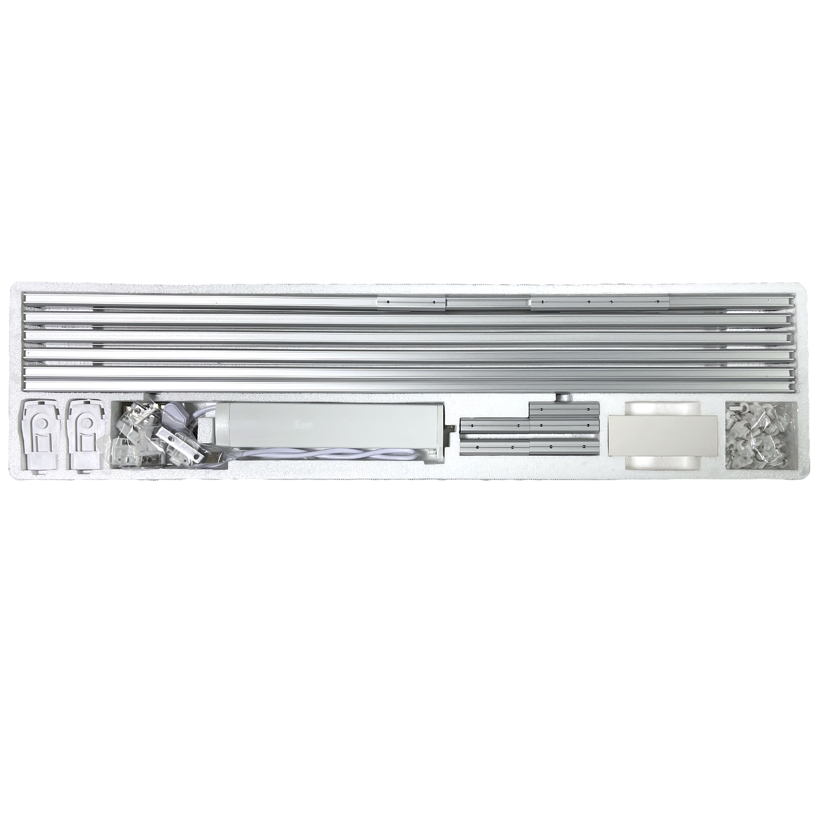 Doormacurtain Smart Curtain Motor & Track Bundle | 2Nm High Torque, App & Voice Control, Custom Length