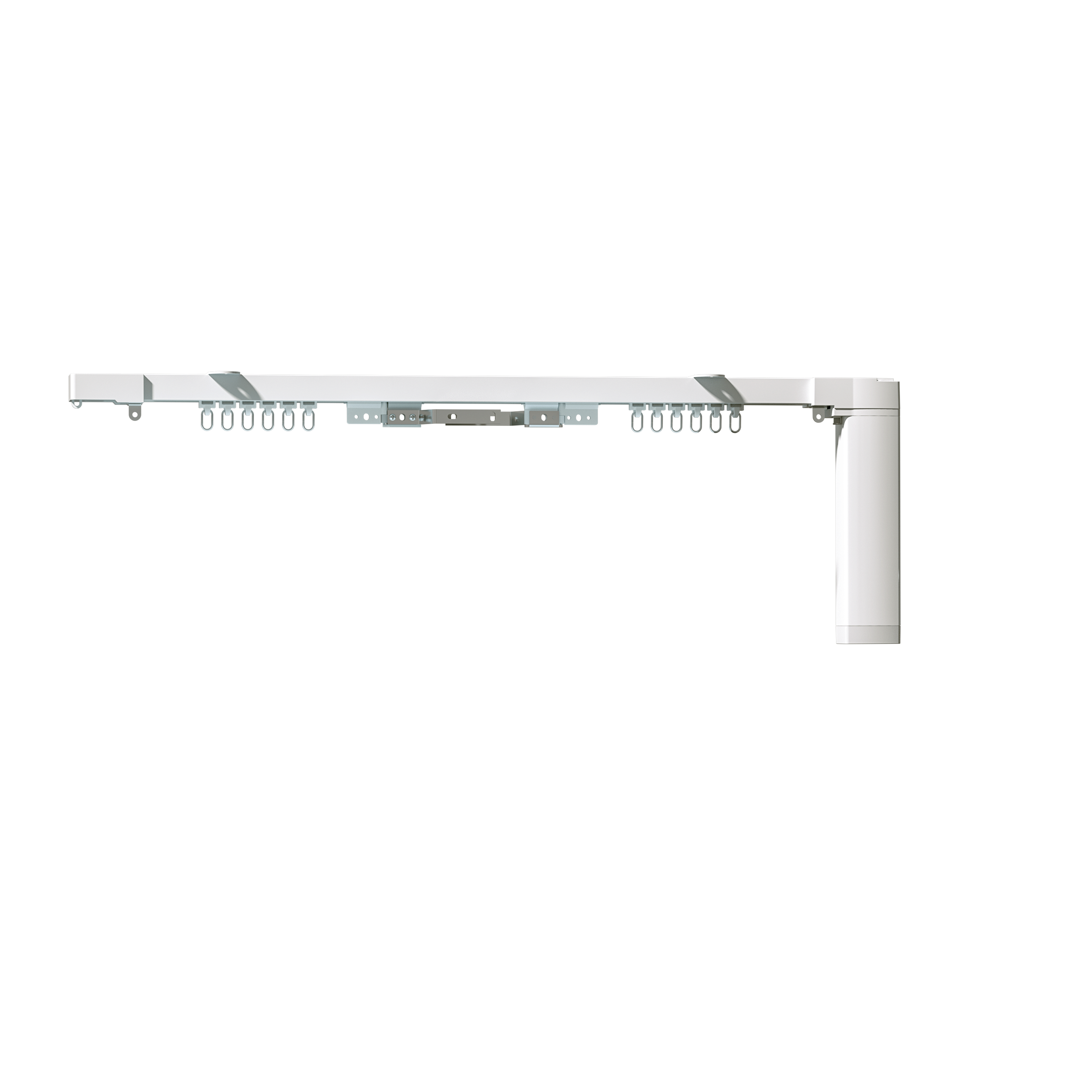 Doormacurtain Smart Curtain Motor & Track Bundle | 2Nm High Torque, App & Voice Control, Custom Length