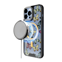 Double-Sided IMD Film-Coated PC Case with Magnetic TPU for iPhones - Superior Protection & Premium Design