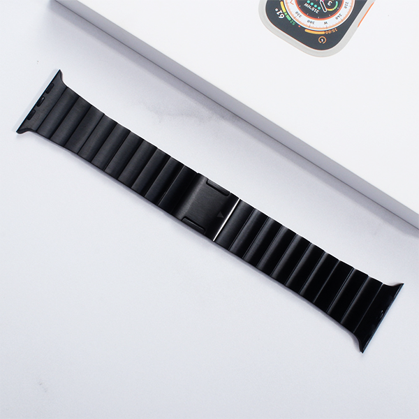 Apple Watch Ultra Stainless Steel Band: Slide-Out Magnetic Clasp for Quick Detach & Secure Fit