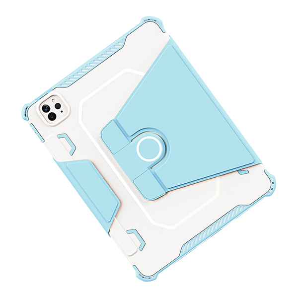 Anti-Smudge, Anti-Scratch Foldable Leather Case with Rotating Stand for iPad Pro 10.5 - Ensuring Unmatched Durability and Safety!