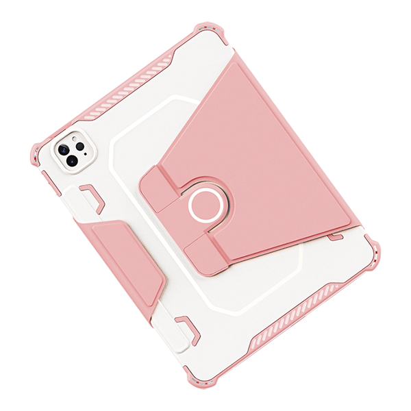 Anti-Smudge, Anti-Scratch Foldable Leather Case with Rotating Stand for iPad Pro 10.5 - Ensuring Unmatched Durability and Safety!