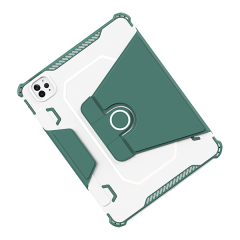 Anti-Smudge, Anti-Scratch Foldable Leather Case with Rotating Stand for iPad Pro 10.5 - Ensuring Unmatched Durability and Safety!