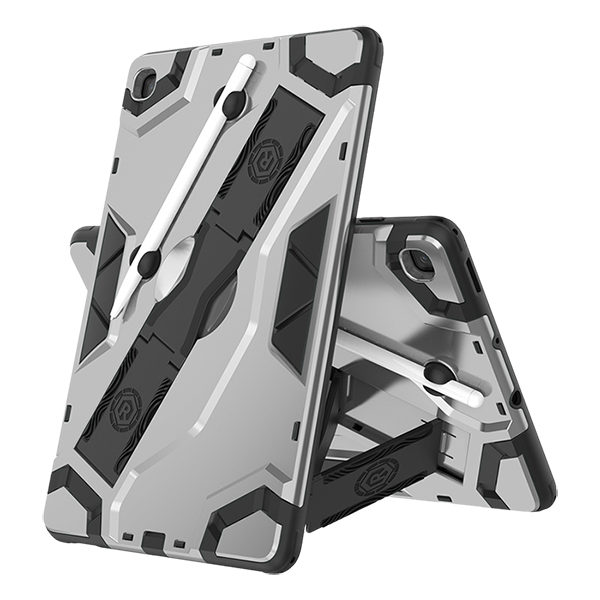 Ultimate Protection: 2-in-1 Armored Shield Stand Tablet Case - Defend, Secure, and Enhance