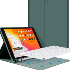 Versatile Protection for iPad 10.2-inch: Slim Case with Pen Slot for Air 5, 2019 9.7-inch, Mini 6, and Pro 11 - Unleash Functionality and Style