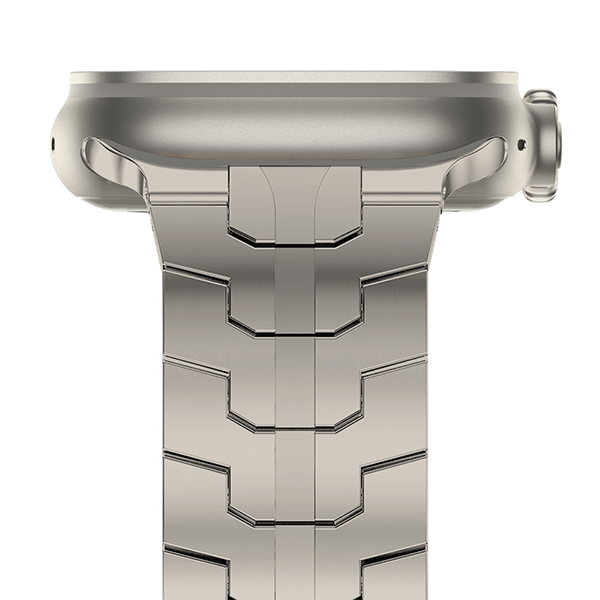 Stylish Stainless Steel Chain Strap for Apple Watch 8