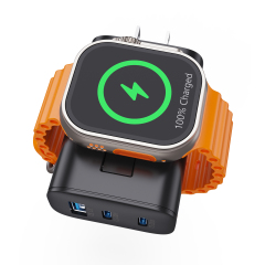 43W UL/CE Certified 3-in-1 Charger for Mobile, Tablet, Smartwatch & Airpods - B2B Bulk Orders