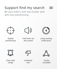 "Bike Anti-Theft Bell with GPS Tracker - Find My GPS Solution"